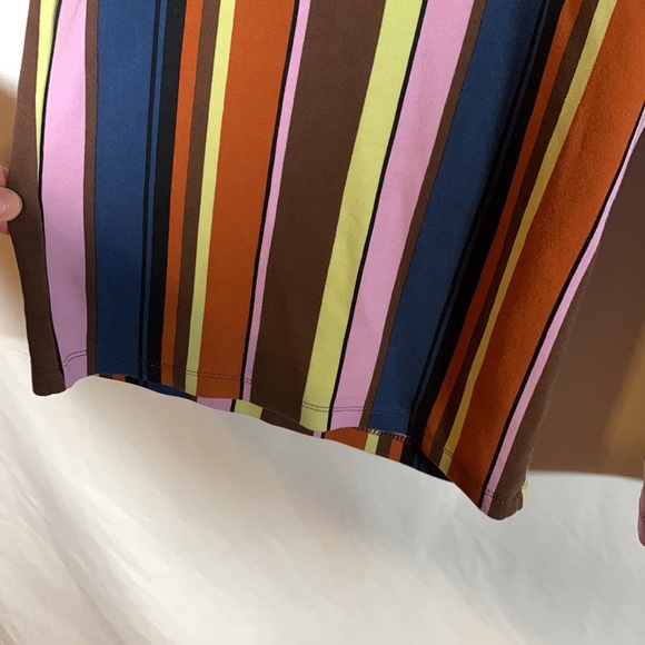 ASOS Multi-Coloured Striped Cropped Pants - Picture 4 of 8